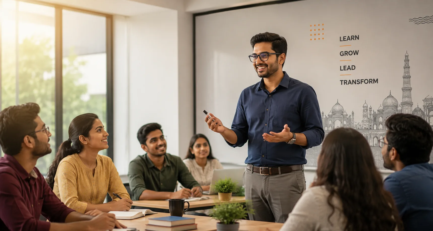 Leadership training session